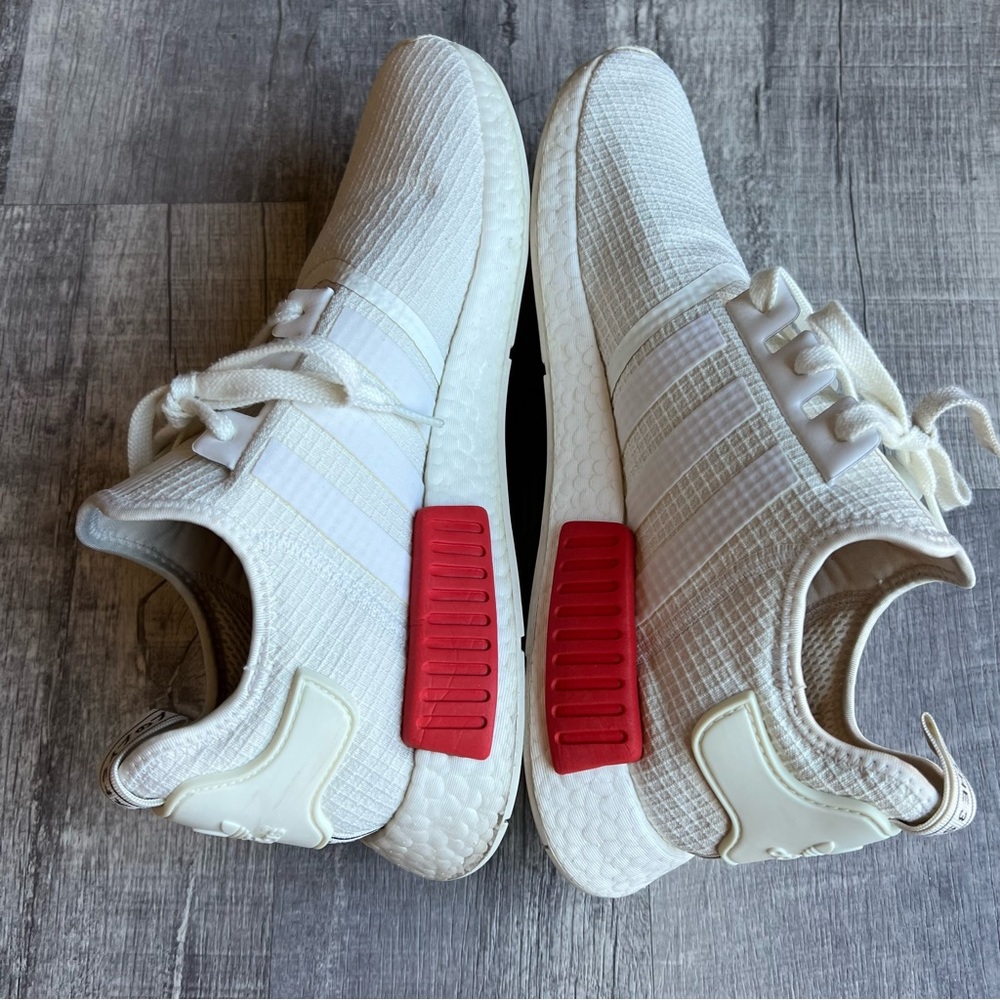 Adidas Boost The Brand With The 3 Stripe White Cream Size 11.5
